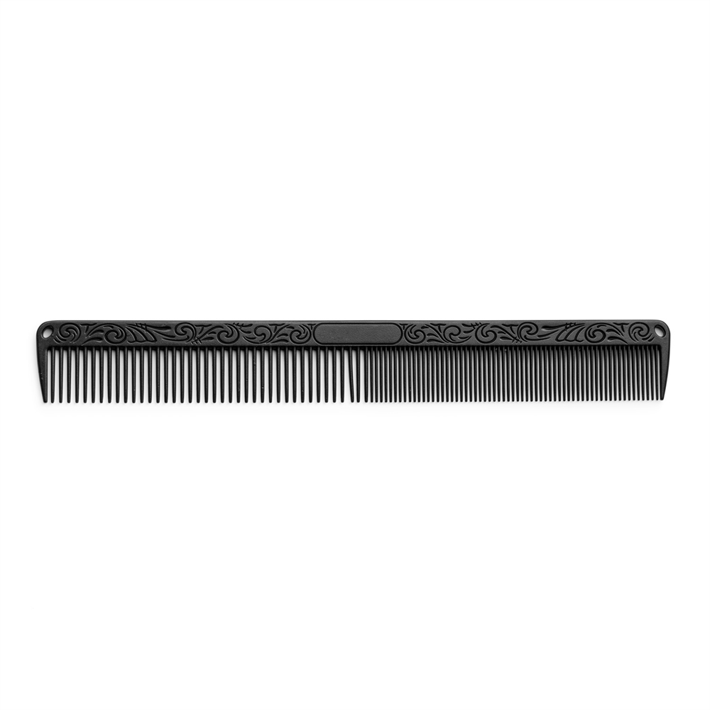 Aluminium comb, black
