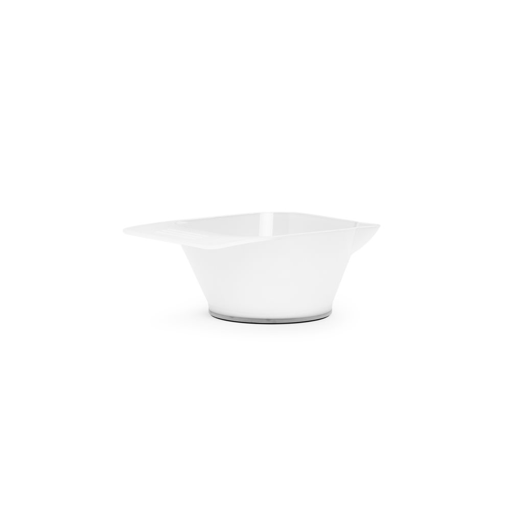 Dye bowl square,white 