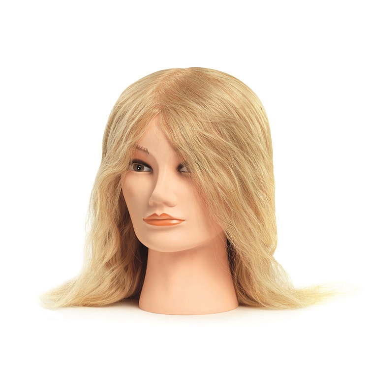 Блонд 40 см. Вивальди Manneken голова натуральный волос. Blonde m