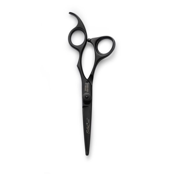 Olivia Garden Silkcut Matte Black 6,0 Inches Hair Scissors Black