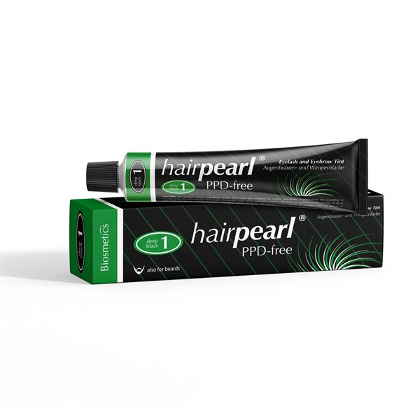 hairpearl PPD-free “Tinting Kit Mini” – Raven Black (deep black